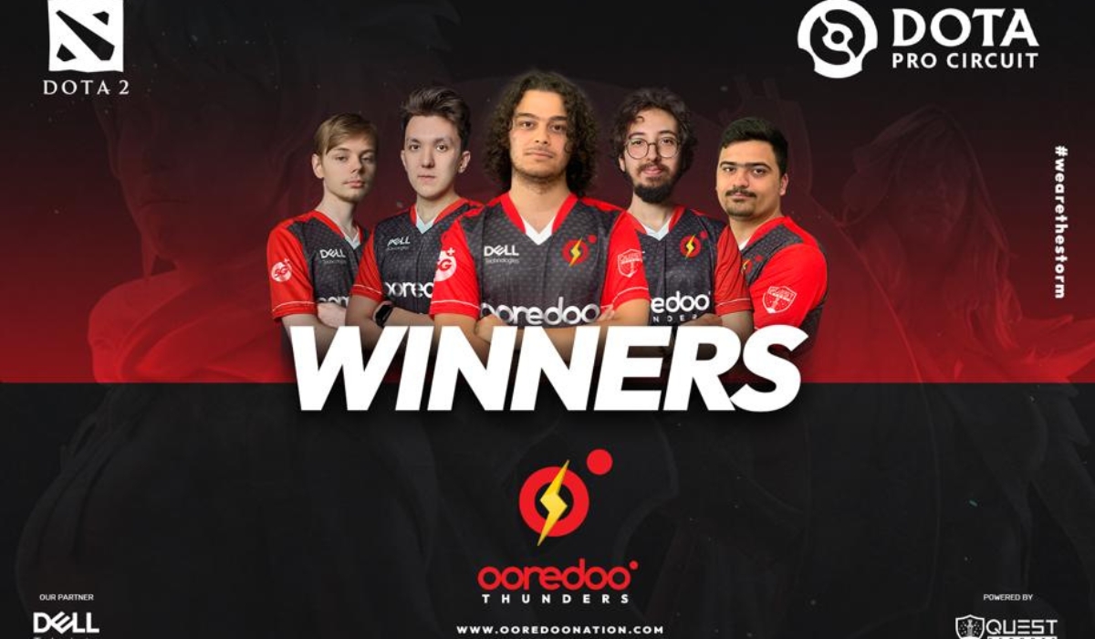 Backed by QUEST Esports, Qatar’s Ooredoo Thunders Shine Bright with Series of Impressive Performance